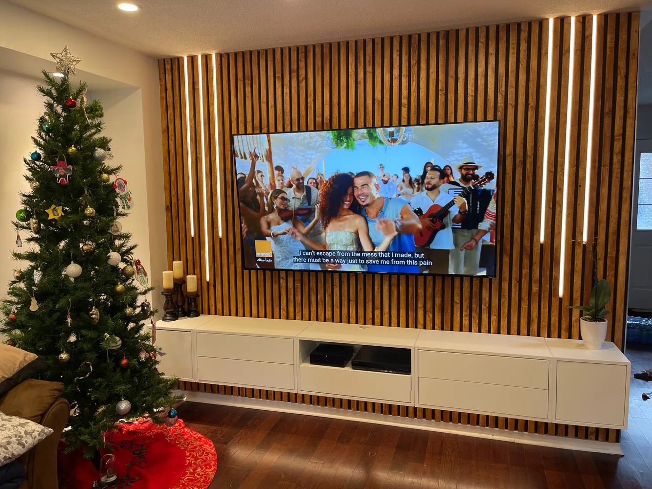 Custom LED lighting project