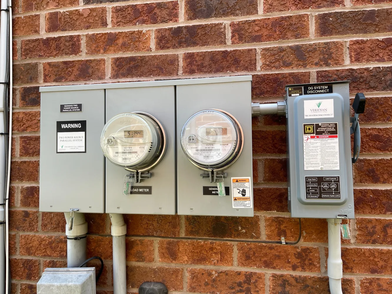 Multi-meter electrical service equipment