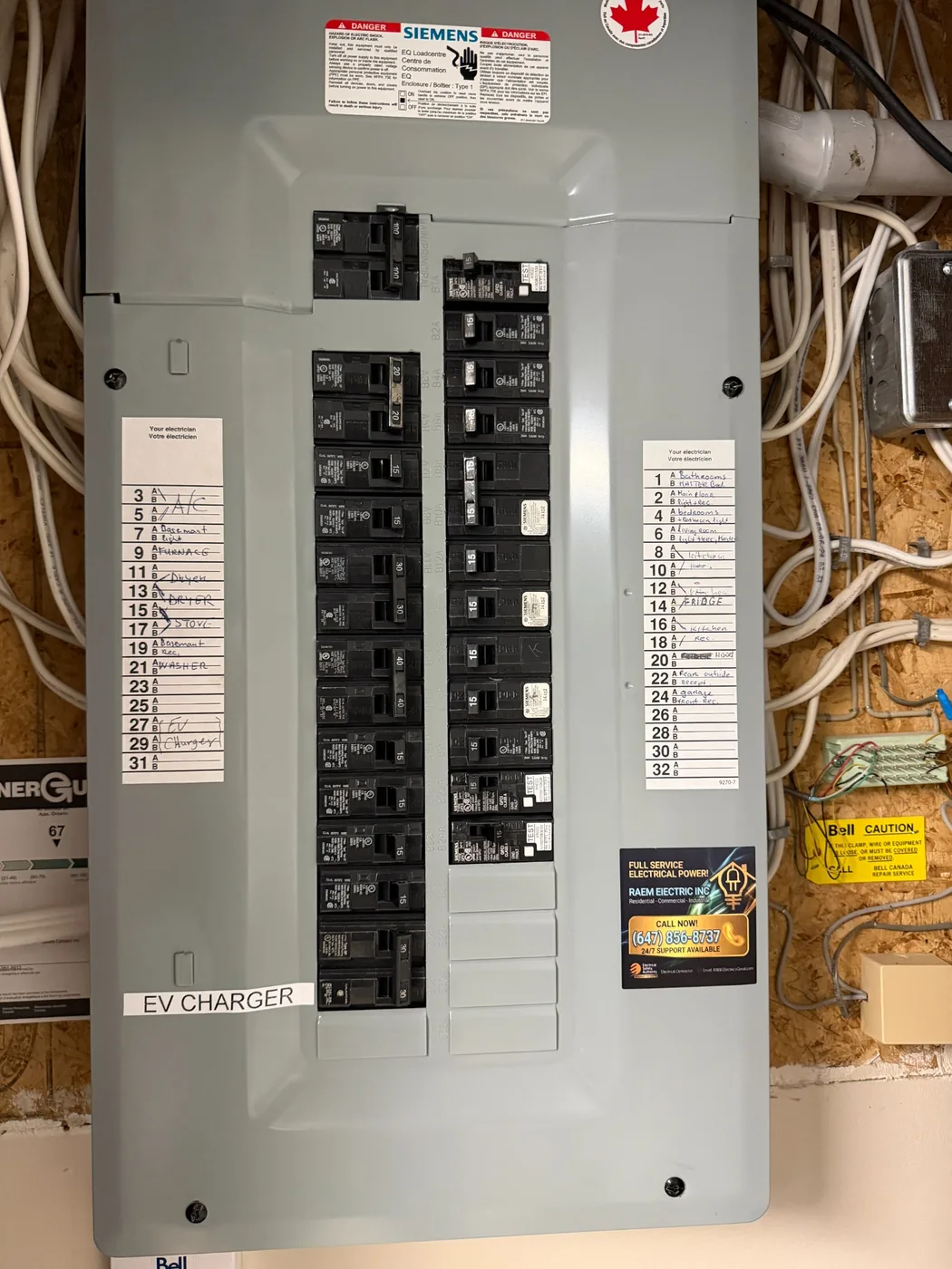 Electrical panel upgrade