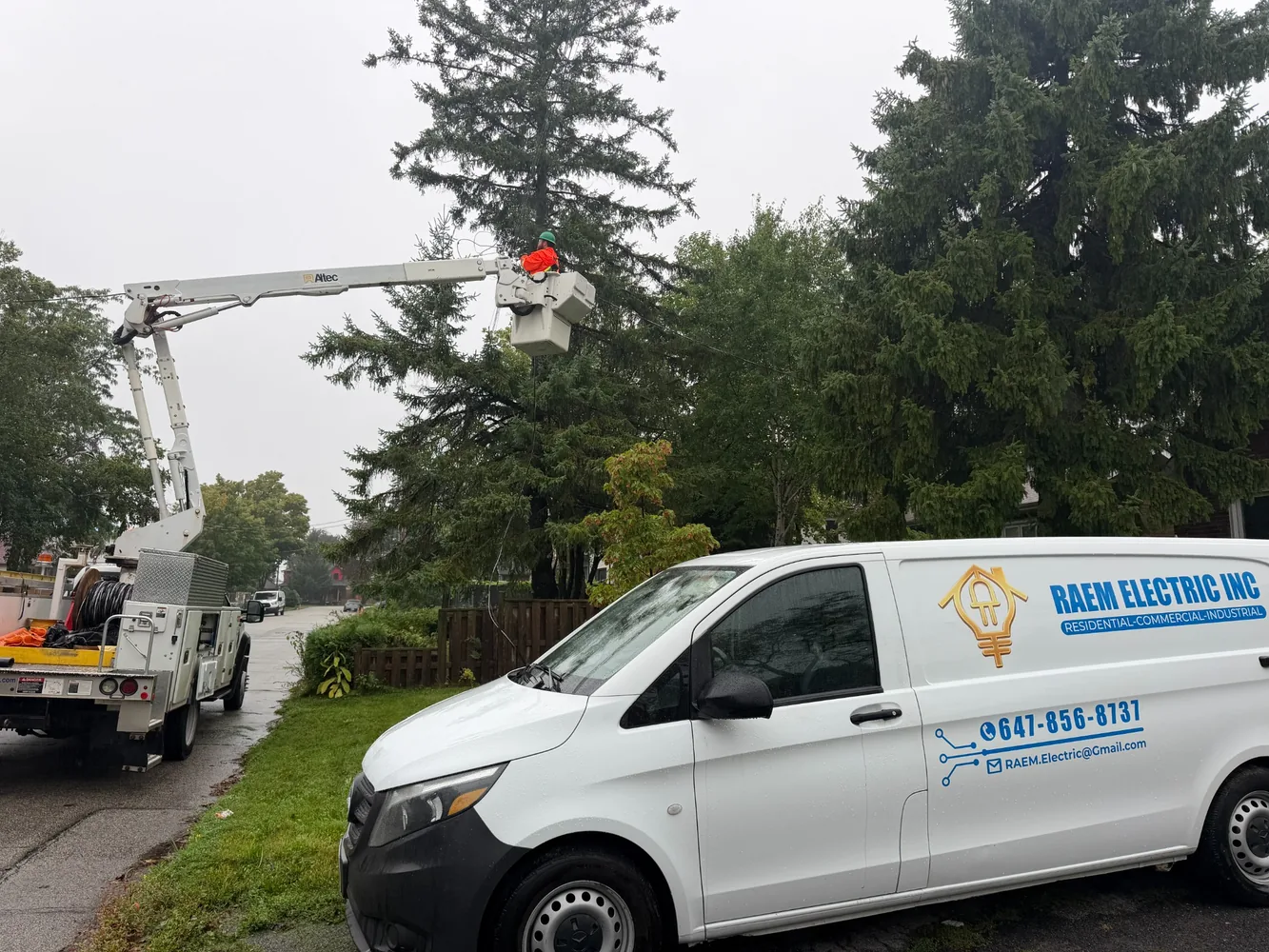 Emergency Electrical project by RAEM Electric Inc.